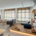 Japandi Apartment - Henderson Road  | Products Seen: [Chimo – Small / Medium, Tempo 3-in-1 Coffee Table (Nestable), Rosberg Sofabed, Idona Shelf, Aki Side Chair & Appeal Bench]